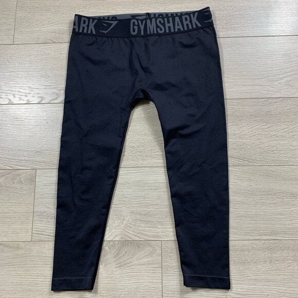 Gymshark Black Capri Seamless Leggings - Picture 1 of 9